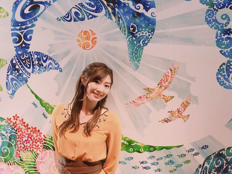 田名部生来さんのインスタグラム写真 - (田名部生来Instagram)「サンシャイン水族館で見つけた 琉球イラストレーション🌺 ステキ〜。」6月10日 0時31分 - mnkspnpn