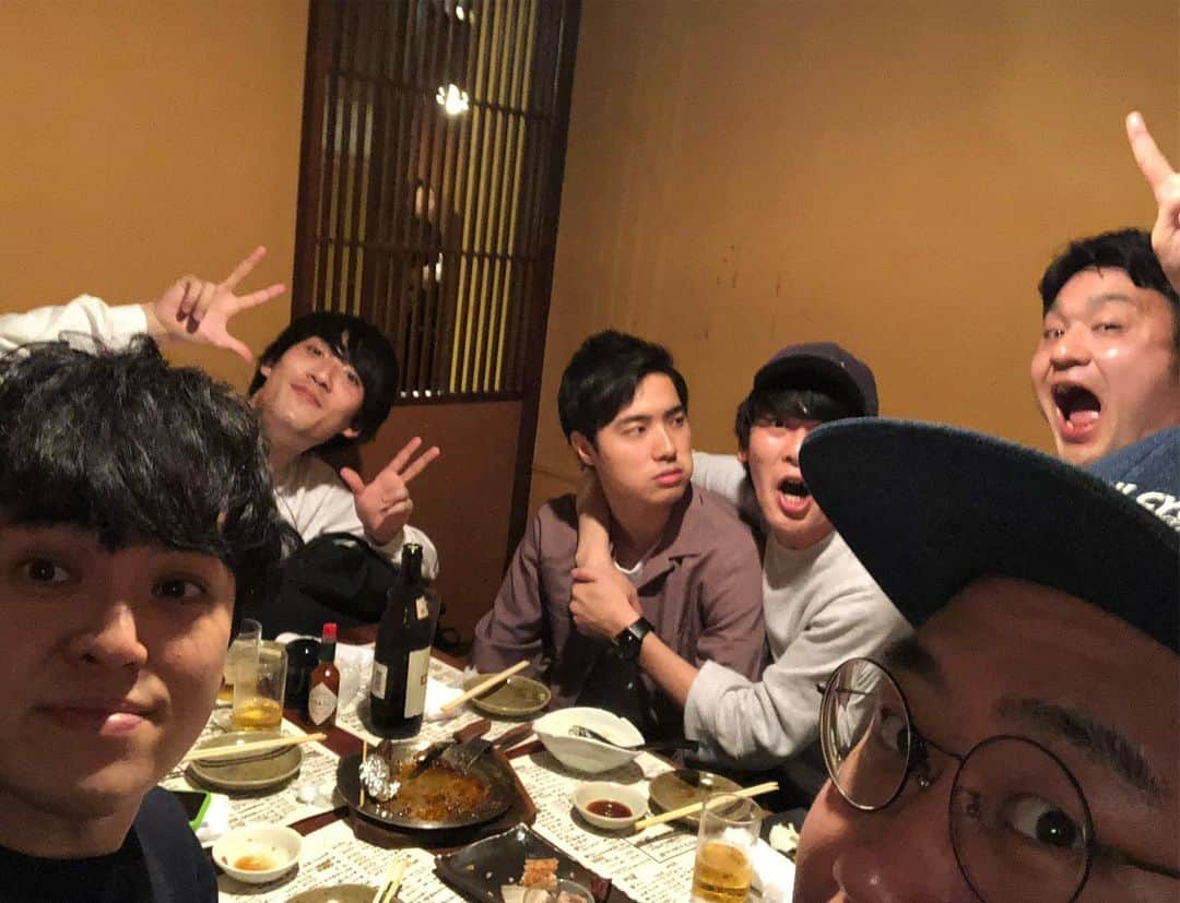 藤田崇之さんのインスタグラム写真 - (藤田崇之Instagram)「WEL in 時事通信ホールあざました！最高に楽しかったです！ #WEL #時事通信ホール #ファイヤーサンダー #ベストファイヤー #ベストサンダー #写真は拝借したもの #打ち上げ #お疲れ様でした」6月10日 0時42分 - huaiyasanda