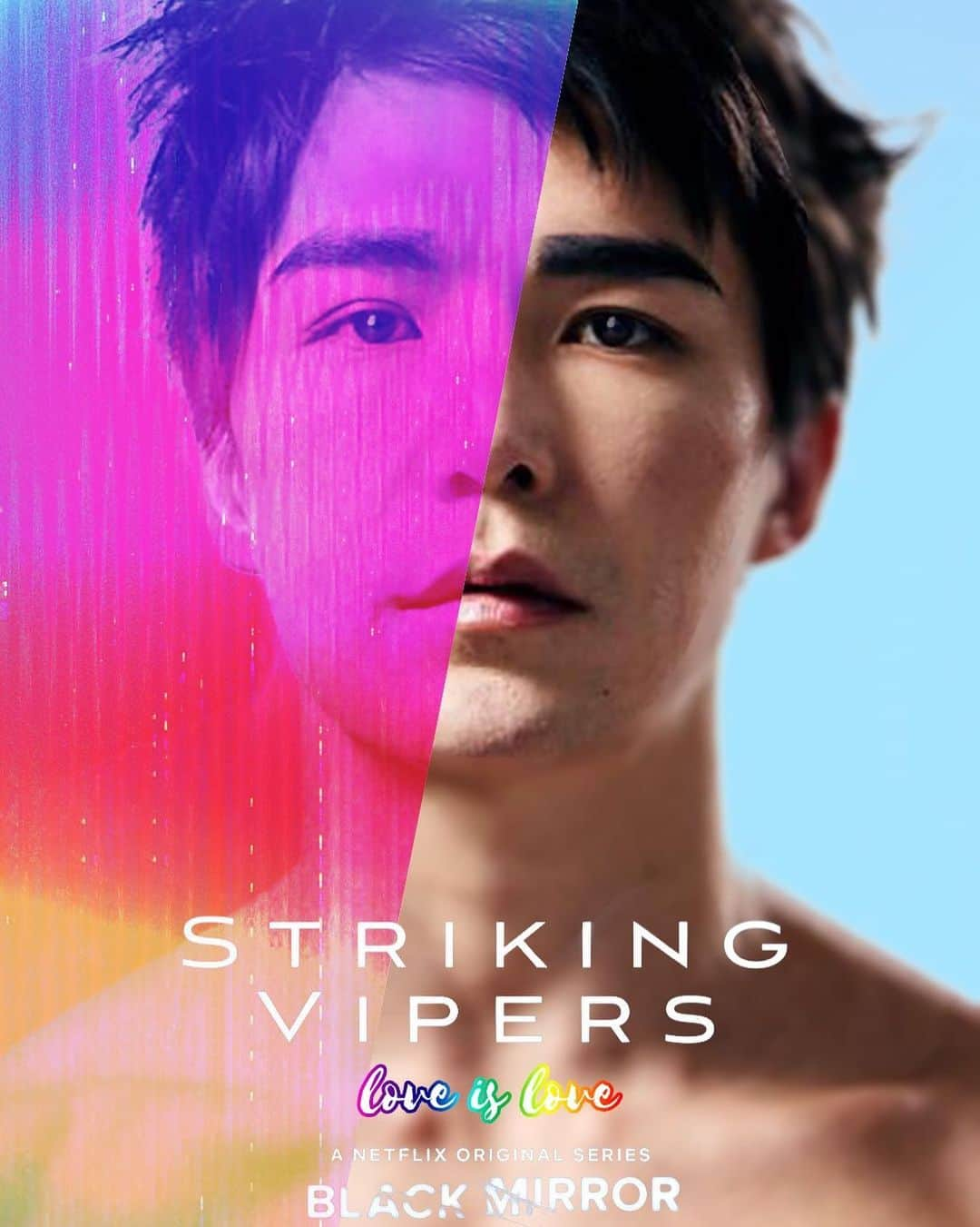 ルーディ・リンさんのインスタグラム写真 - (ルーディ・リンInstagram)「Proud to love ❤️ #LApride #loveislove #pridemonth #strikingvipers #blackmirror #owenharris #happypridemonth」6月10日 11時38分 - ludilin