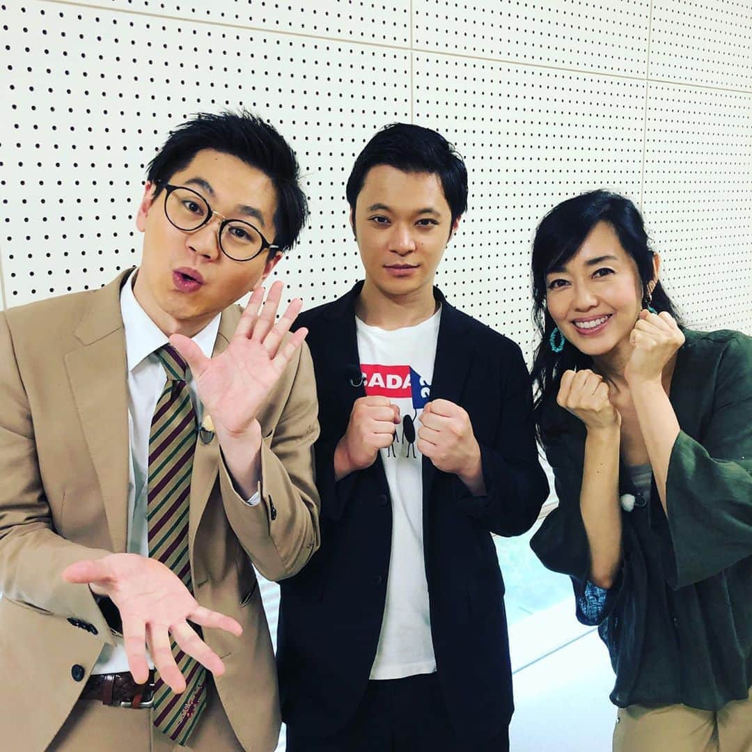 のインスタグラム：「今日は、東京ホテイソンさんと一緒です！ たけるさんとショーゴさん Working with these two comedians today! Tokyo Hoteison  #東京ホテイソン」