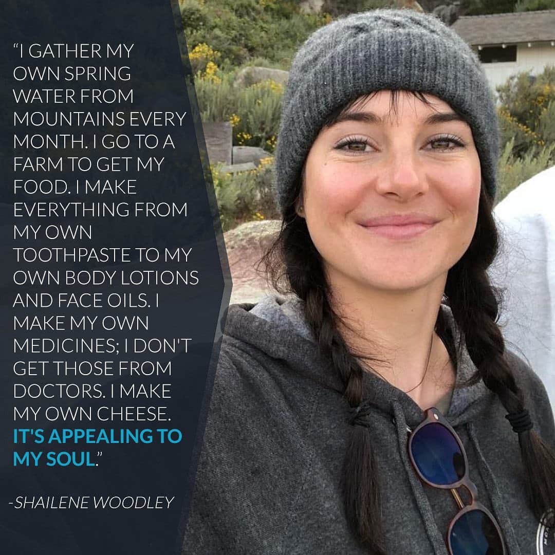 E! Onlineさんのインスタグラム写真 - (E! OnlineInstagram)「Shailene Woodley doesn't care what people think about her Divergent lifestyle: "F--k that. I'm weird." Link in bio for everything she had to say about her "crunchy" reputation. (📷: @shailenewoodley)」6月10日 5時31分 - enews