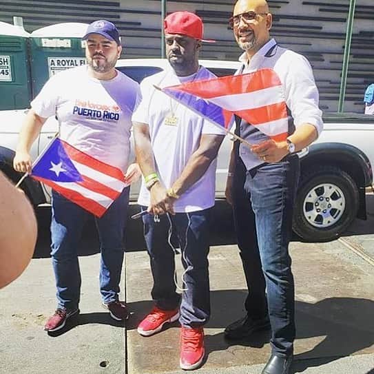ファンクマスター・フレックスさんのインスタグラム写真 - (ファンクマスター・フレックスInstagram)「@ruben_diaz_jr I see u Bruh! Puerto Rican Day Parade! Via: @bman174」6月10日 7時28分 - funkflex