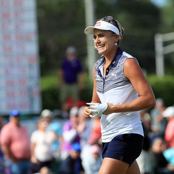 レクシー・トンプソンさんのインスタグラム写真 - (レクシー・トンプソンInstagram)「Wow!! What an amazing and special day here for me at the @shopritelpga :)) and a putt I’ll never forget!🙈thanks so much to all the sponsors , volunteers and fans for making this event possible. Thank you to Seaview Resort for hosting the @lpga_tour this week. Thanks so much to my caddy @benji__thompson for everything and always keeping me upbeat and always relaxed on the course, you’re the best! Thanks to all my sponsors for always supporting me I’m so grateful for every single one of you. Thanks to my management team @bluegiraffesprt for everything you do for me, and allowing me to focus on my golf 100%. Thanks to my family for always loving me no matter what and  to my parents for giving me this opportunity❤️ @redbull @cobragolf @pumagolf @rolex @ultimatesoftware @shortpar4 @zurichna @isps_handa #blessed #amazingday #offtomichigan」6月10日 9時09分 - lexi