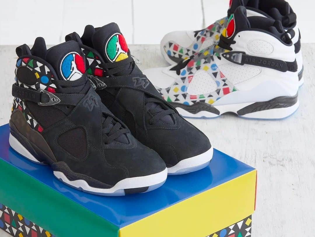 Sneaker News x Jordans Dailyさんのインスタグラム写真 - (Sneaker News x Jordans DailyInstagram)「The Air Jordan 8 “Quai 54” gets an extra exclusive white alternate 👀 Is it better than the retail pair? #jordansdaily」6月10日 10時03分 - jordansdaily