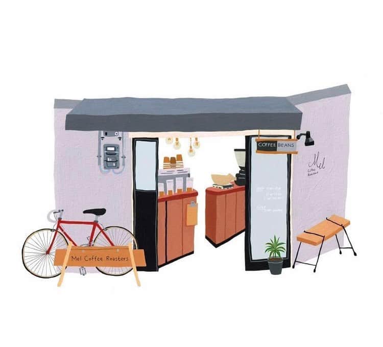 Mel Coffeeのグルメインスタ