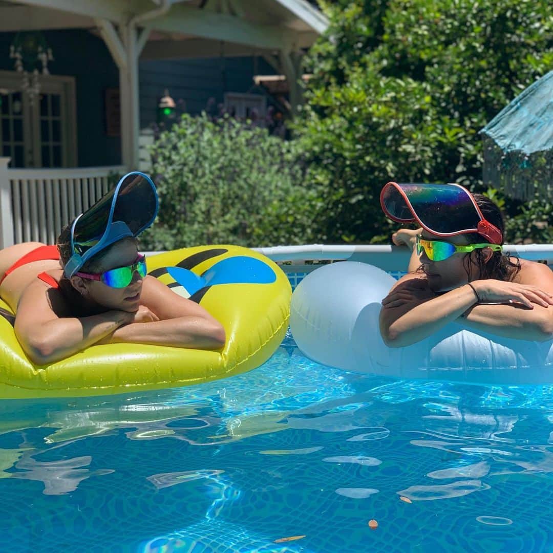 ブリアナ・エヴィガンのインスタグラム：「Finest life guard gangster patrollers in town at your service... #chumbameadows」