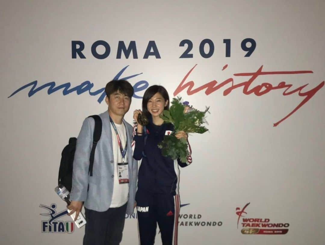 山田美諭さんのインスタグラム写真 - (山田美諭Instagram)「GP in ROMA🇮🇹 1番嬉しかったのは、ホテルの清掃のおじちゃんが準決勝を見にきてくれたこと😢💕 それとみさきにはほんとにほんとにお世話になった😂😂ありがとう〜❤️ ユニバがんばれーい💪🏻✨✨」6月10日 22時28分 - miyu_yamada_