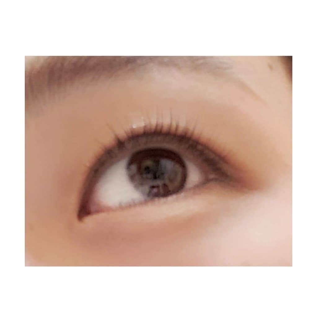 本田珠規のインスタグラム：「ドアップ失礼します。 . 今日からまつ育はじめます！ . まつげはお仕事上エクステ禁止なので、 逆さまつげ気味なこともあり、 毎月パーマあててるのですが、 . パーマを繰り返してるとやっぱり傷む。。。 . ついに担当のアイリストさんに、 まつげ弱ってるし細くなって短くなって抜けやすくなってるよ。って！😱😱😱 . もしかして。とは思っていたけども😱 私のまつげをずっと見てるアイリストさんに言われるとまじまじと実感。 . . 今までなんとなく海外の有名なものから、ドラッグストアとか、まつげの美容液って使ってみてたけど、いまいち実感なくて、、、と話したら。 . . 色んなものを試したアイリストさんが大絶賛する、これをオススメしてもらいました！ 日本製の【DOLL EYELASH】 . 「絶対に長くなるし濃くなるよ！」って。 「早く使った方がいいよ！」って。 . ２週間でも効果出てくるみたいなので、 試してみたいと思います！ . . まずは、beforeの写真‼️ということで、 自まつげ撮ってみました！ やっぱり改めて細すぎで存在感なし!!(笑) . さぁ。ここからどれくらい変化あるのか楽しみ‼️ . #まつ毛パーマ #まつ育#まつげの育毛剤#長いまつげになりたい#ドールアイラッシュ#dolleyelash#まつげ#育毛剤#美容情報 #まつげ美容液#日本製#madeinjapan#継続は力なり#eye」