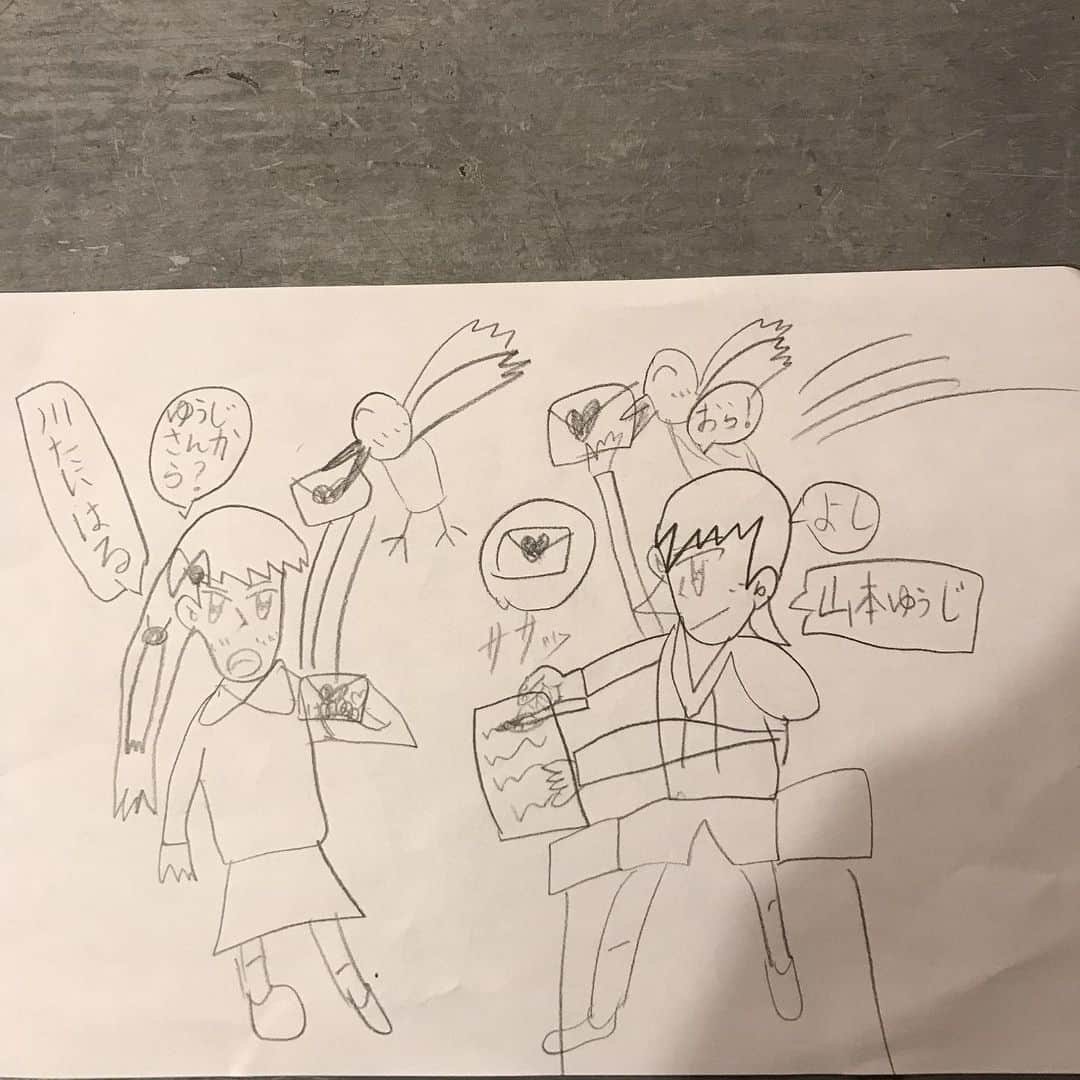 KEN KAGAMIさんのインスタグラム写真 - (KEN KAGAMIInstagram)「drawing  by TAN 😂」6月10日 21時34分 - kenkagami