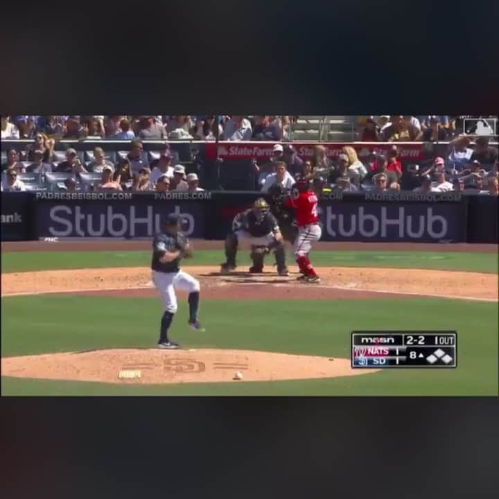 のインスタグラム：「#⚾️ ・ Howie Kendrick homered. SEE. YOU. LATER. ↓ Trea Turner homered. SEE. YOU. LATER. ↓ Adam Eaton homered. SEE. YOU. LATER. ↓ Anthony Rendon homered. SEE. YOU. LATER. ・ BACK-TO-BACK-TO-BACK-TO-BACK JACKS ‼️ 4 consecutive HRs❗️ ・ 3者連続HRは僕も3人目の打者として経験積みですし稀にみることがありますが、4者連続HRはめったにない👀‼️ ・ #mlb #majorleaguebaseball #washingtonnationals @nationals」