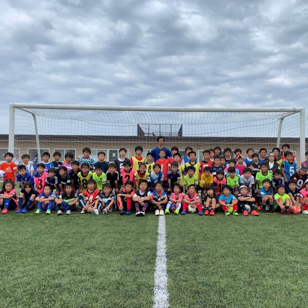 塩谷司さんのインスタグラム写真 - (塩谷司Instagram)「サッカースクールに来てくれた皆さんありがとうございました！ 楽しい時間になりました！これからも頑張れ徳島の子供達！」6月10日 15時12分 - sio12533