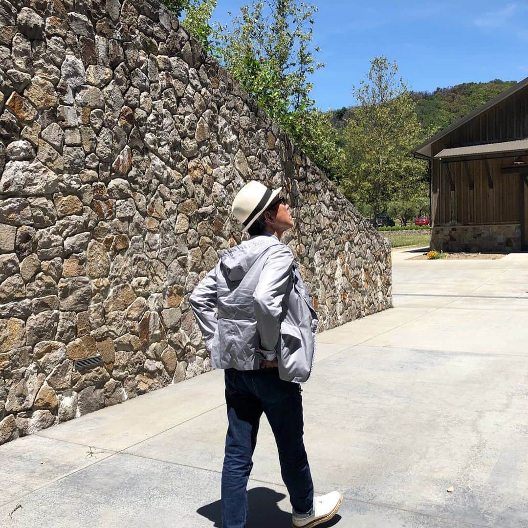 高橋幸宏さんのインスタグラム写真 - (高橋幸宏Instagram)「Tour of the winery  1 #javis  #kenzoestate での#lunch 最高！(胃がお疲れ気味ながらも) #opusone」6月10日 16時05分 - room66_yukihiro