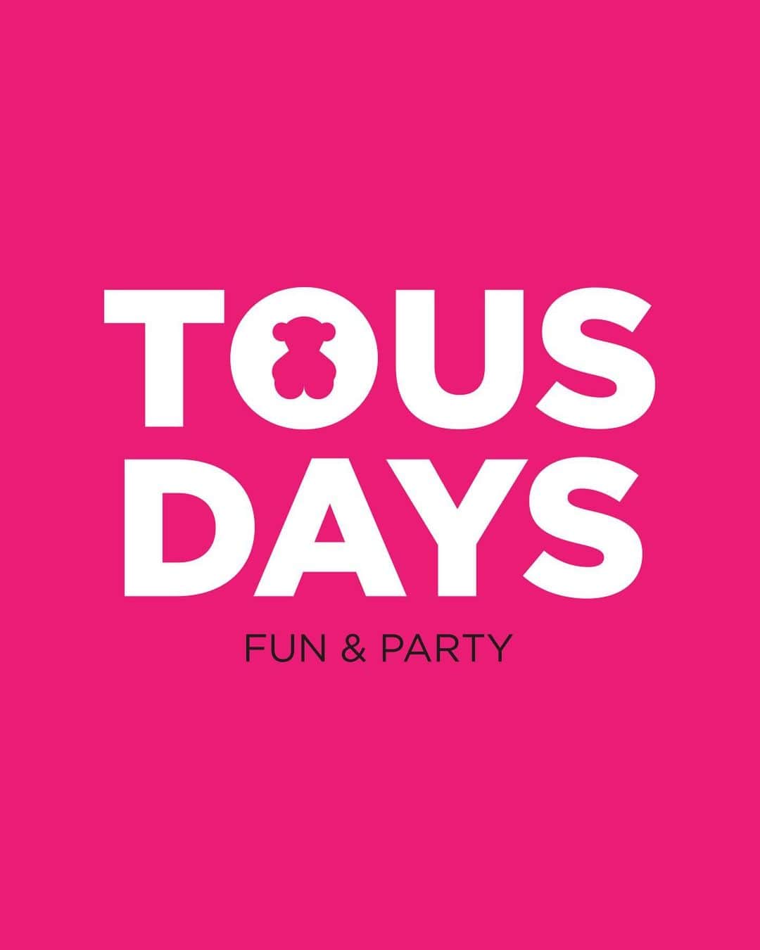 トウスさんのインスタグラム写真 - (トウスInstagram)「Save the date. TOUS DAYS arrives soon at TOUS. Swipe left and discover your #TOUSDAYS dates.  #TOUSJewelry #TOUSLovers」6月10日 22時37分 - tousjewelry
