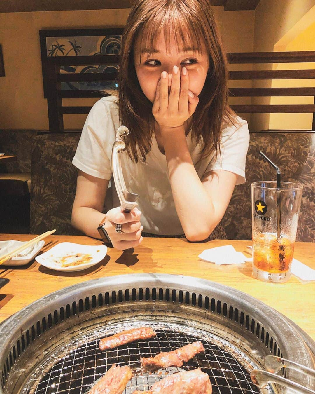 江野沢愛美さんのインスタグラム写真 - (江野沢愛美Instagram)「YAKINIKU!!! photo by non」6月10日 17時52分 - enosawa_manami