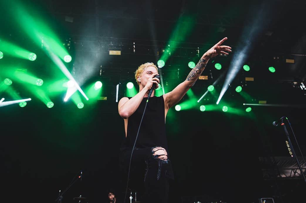 Masato さんのインスタグラム写真 - (Masato Instagram)「Super!!! @rockamringofficial was a blast🔥danke🇩🇪❤️ Photos by @dajoeberlei」6月10日 18時34分 - masato_coldrain