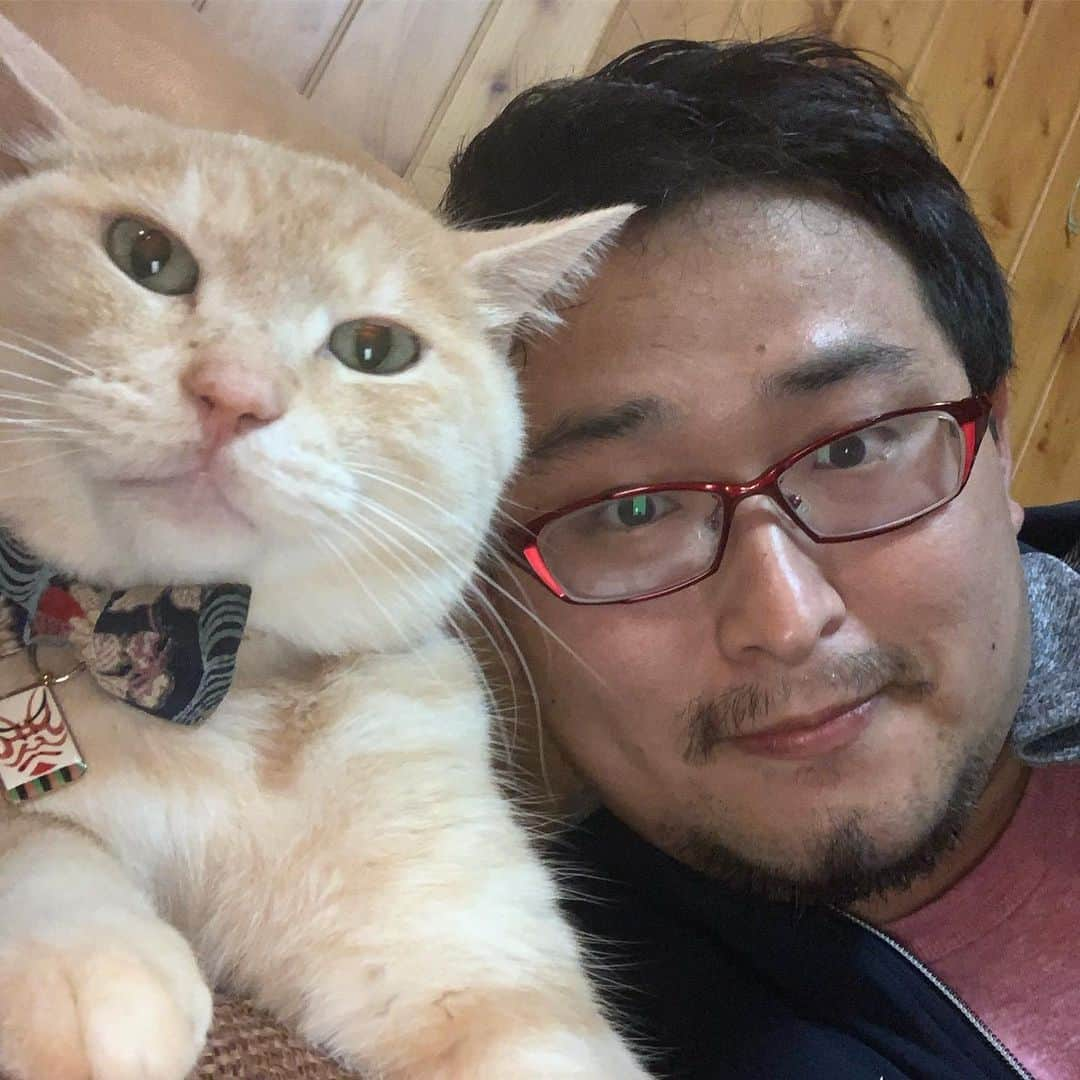 ゴンゾーさんのインスタグラム写真 - (ゴンゾーInstagram)「Taiga and Gonzo! #cat #bgt #bgt2019 #britensgottalent」6月10日 18時55分 - gonzotambourine