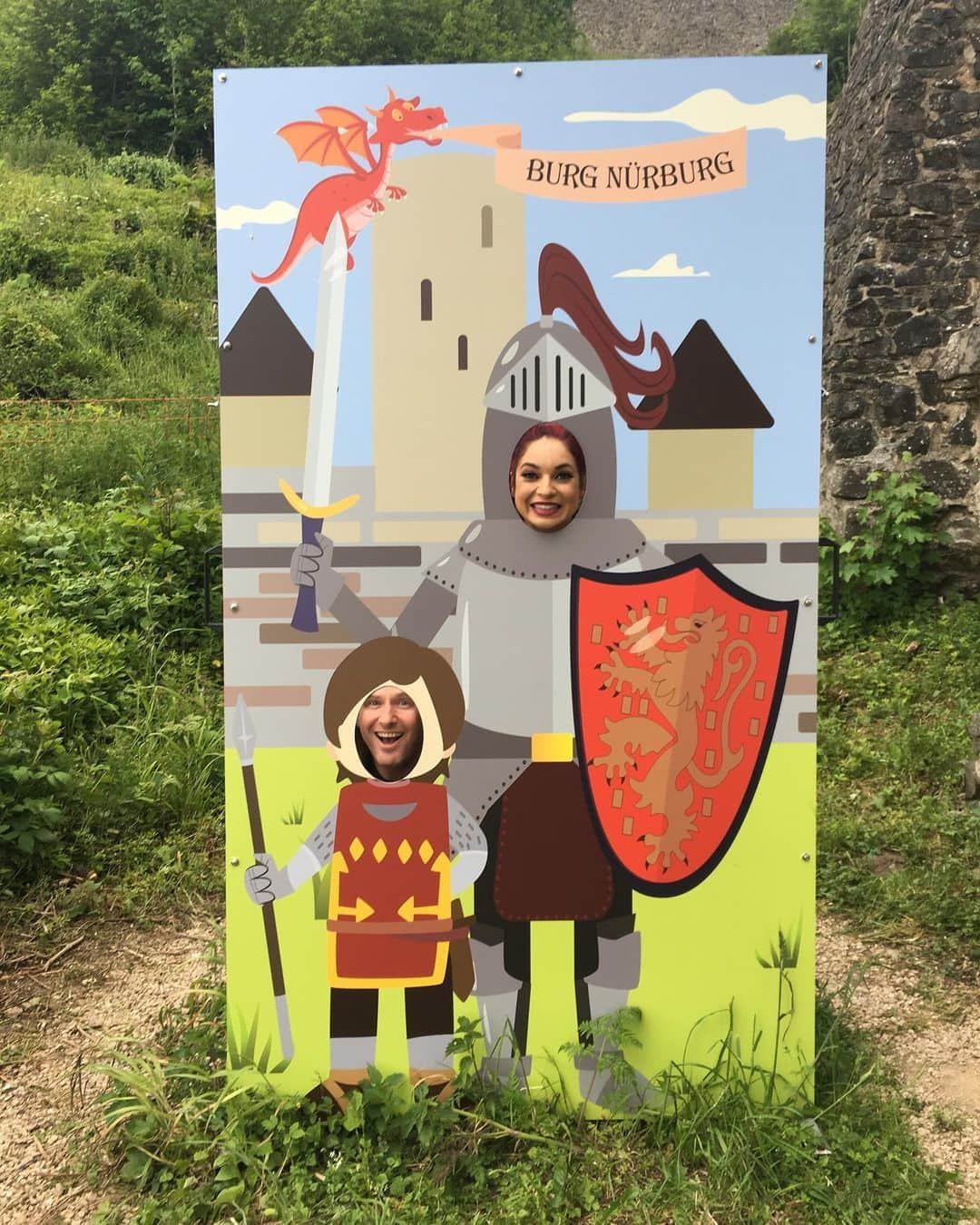 コリィ・テイラーさんのインスタグラム写真 - (コリィ・テイラーInstagram)「Me and the Missus at Nürburg Castle yesterday. Last vid is from the very top to the front gate. Thank you @rockamringofficial and @rockimparkofficial for having @slipknot again- we love you, Germany!」6月10日 19時55分 - coreytaylor