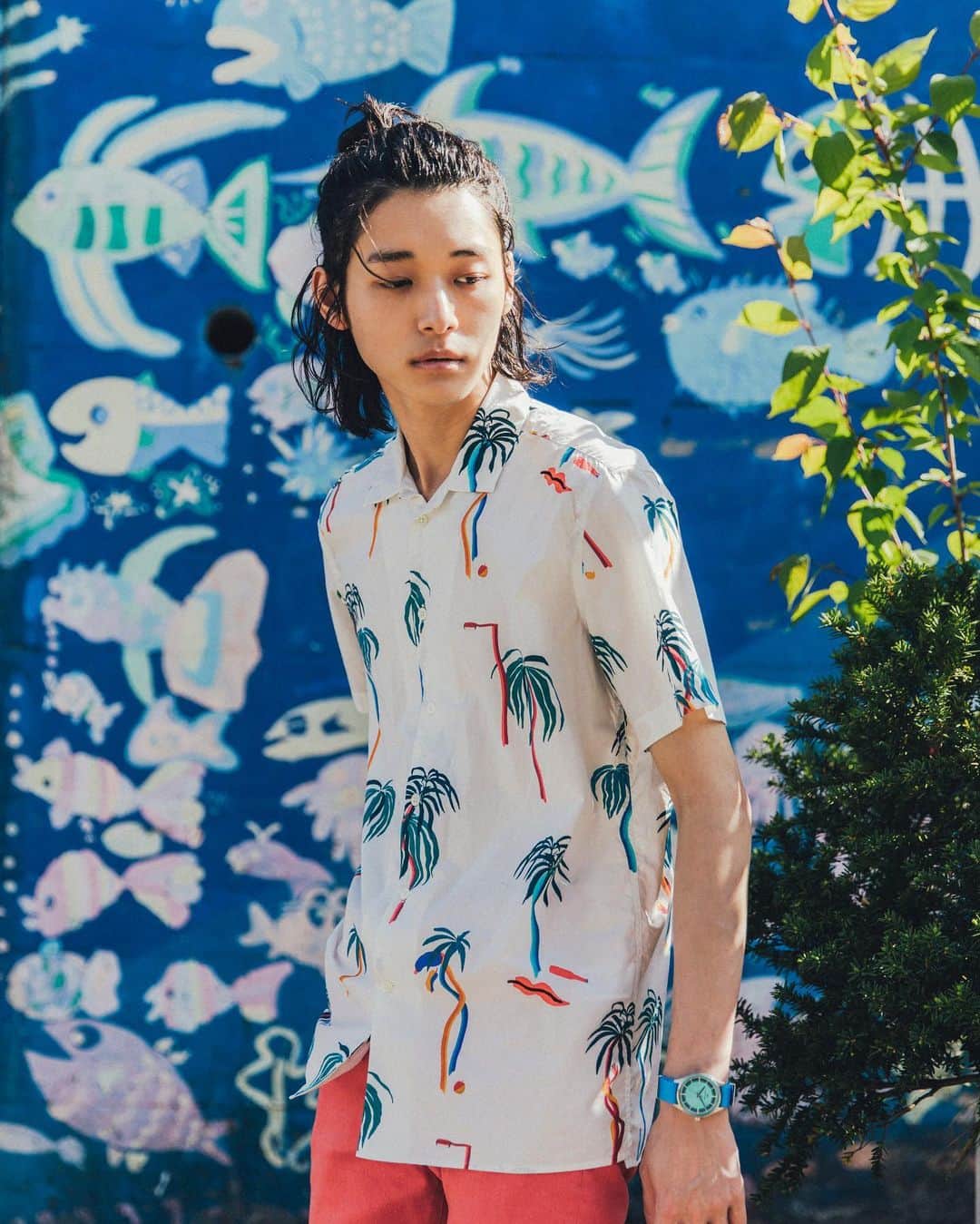 Paul Smith Japanさんのインスタグラム写真 - (Paul Smith JapanInstagram)「🌴 🏖 . Photography : @yukubo Model : @insta_eiji . . . #PSPaulSmith #summer #shirt #PSポールスミス」6月10日 20時11分 - paulsmithjapan