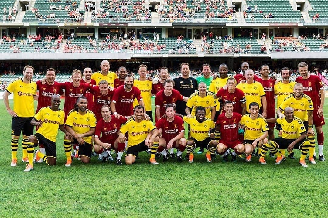 グレン・ジョンソンさんのインスタグラム写真 - (グレン・ジョンソンInstagram)「Thank you Hong Kong. We all had a great time and got the result. Thanks for all the support. #liverpool #dortmund #legends #football #winners @liverpoolfc」6月10日 20時16分 - glenj8