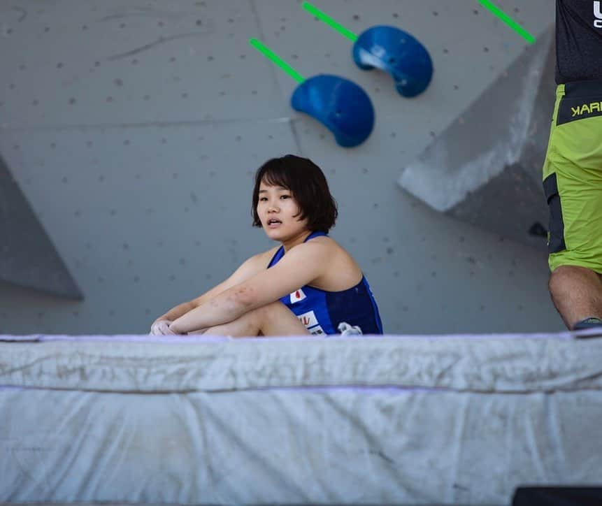 小武芽生さんのインスタグラム写真 - (小武芽生Instagram)「My first and final Bouldering World Cup of this season was over in Vail🇺🇸👻couldn’t make it into semis but it was fun to climb🥰 got back feeling World Cup for next comp, Lead❣️ 📸 @rabfujieda #bouldering #ボルダリング#ifscwc」6月10日 22時41分 - mei_kotake