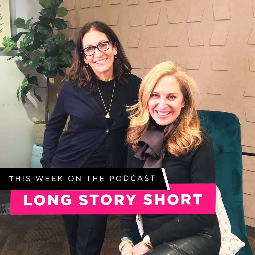 ボビー・ブラウンのインスタグラム：「Kick your Monday off right with a new episode of #LongStoryShort. This week I chatted w. my friend Susan Feldman, entrepreneur and founder of @onekingslane. We’re talking about catering to age defying women and her newest venture, @getinthegroove1. Hear our full convo in the link in bio. Xx」