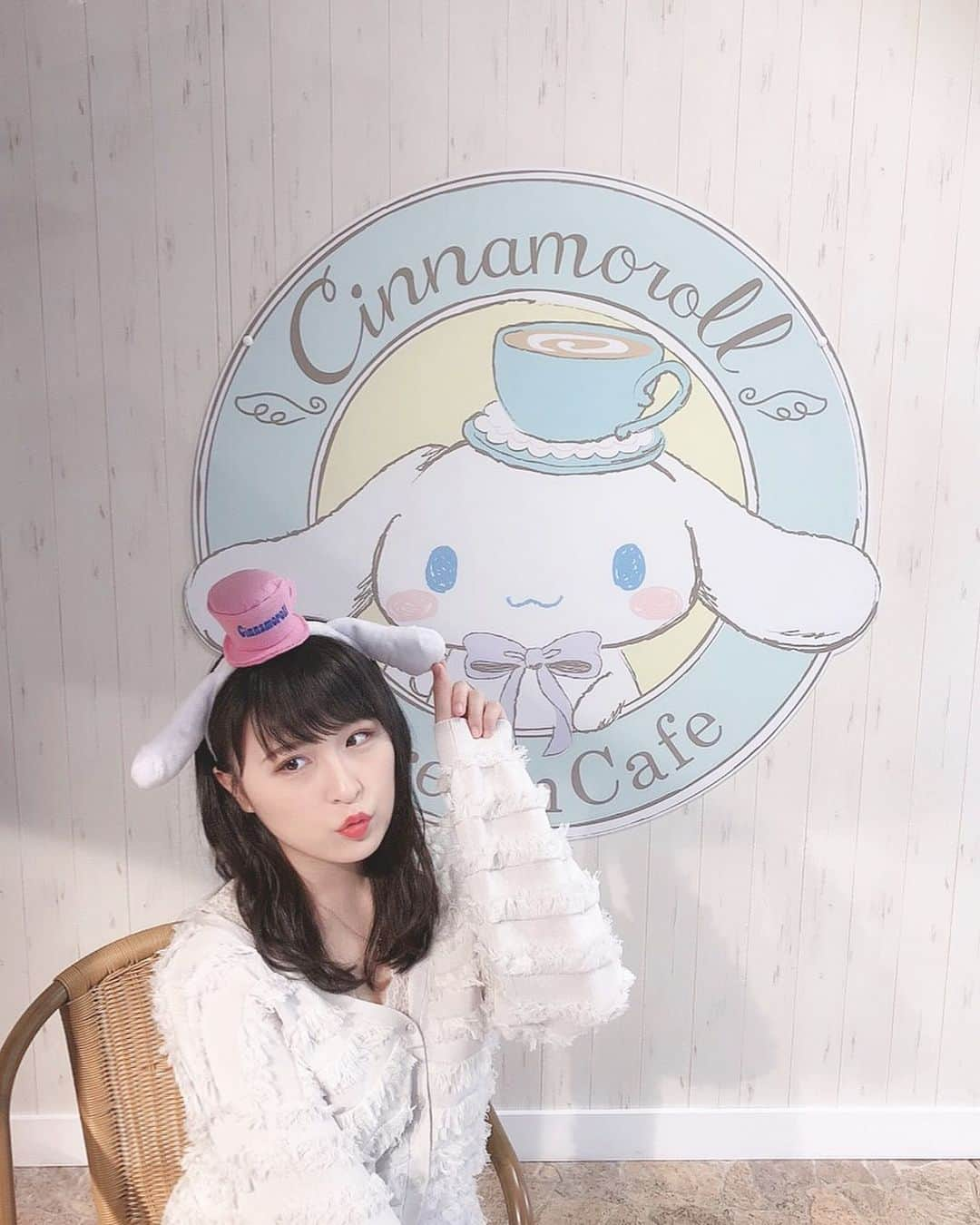 川本紗矢さんのインスタグラム写真 - (川本紗矢Instagram)「Cinnamoroll💗 . #sanriopuroland #サンリオピューロランド #サンリオ #シナモロール #シナモン #カチューシャ」6月10日 22時57分 - sayaya_38