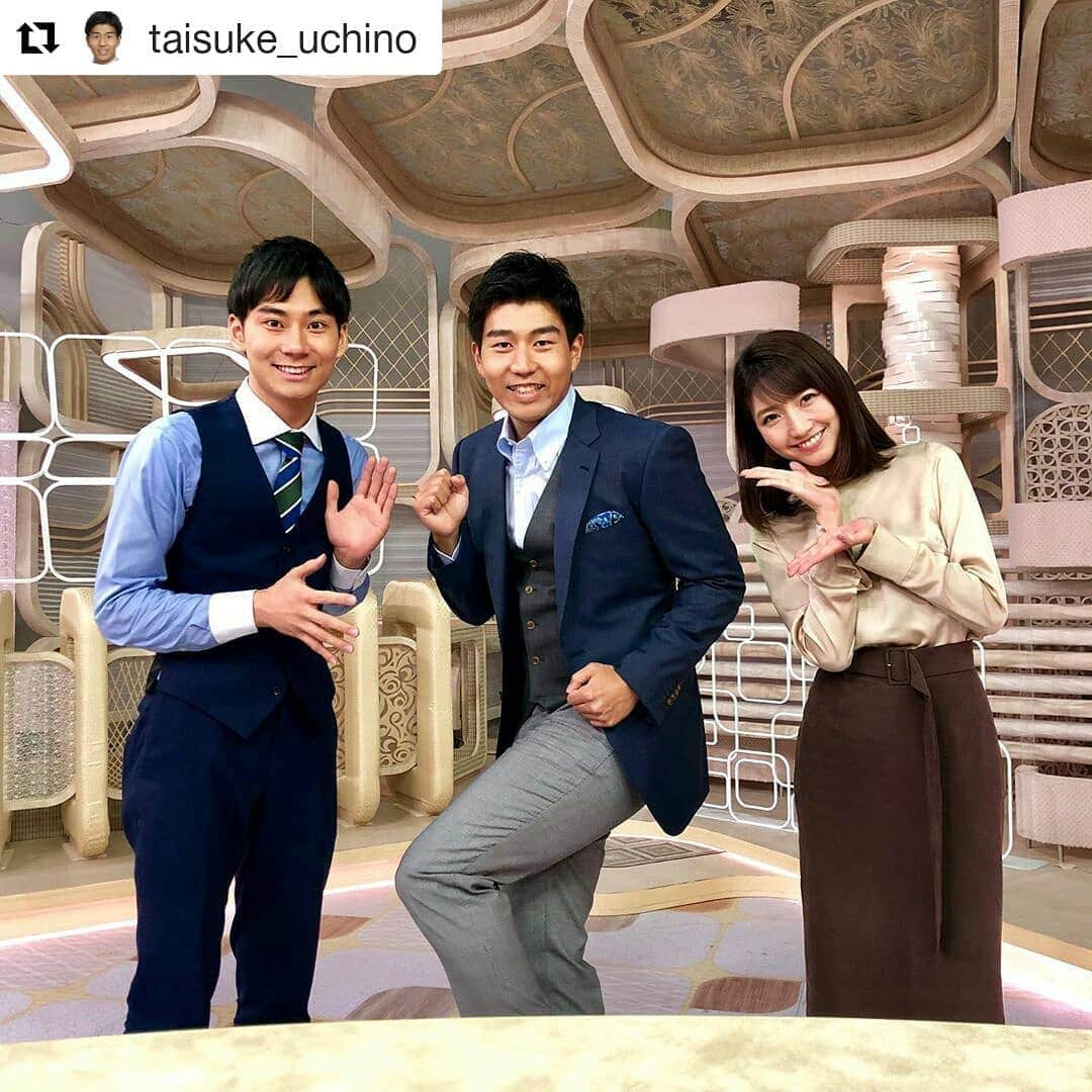 岡山放送さんのインスタグラム写真 - (岡山放送Instagram)「#Repost @taisuke_uchino (@get_repost) ・・・ 少し早めの夏休みから帰ってきました！  今週からまた宜しくお願い致します！ 今日はなでしこジャパンの話題たっぷりです。  #三田友梨佳 アナ#今湊敬樹 アナ  #夏休み #帰ってきたら梅雨入り #LiveNewsα」6月10日 23時23分 - ohk_official