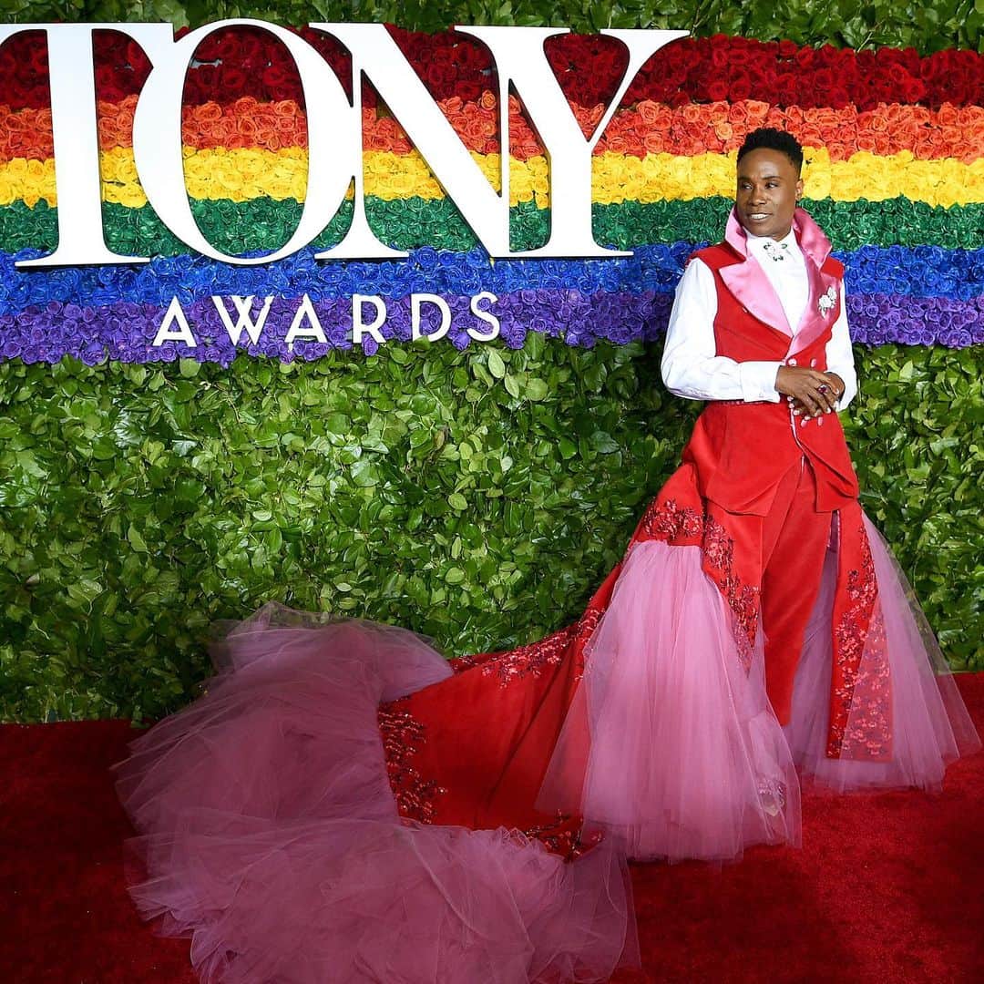 Nylon Magazineさんのインスタグラム写真 - (Nylon MagazineInstagram)「On the #Tony’s red carpet, @theebillyporter did it again, constantly raising the bar for us all. For more on how his “gender-fluid evening suit” made a statement about women’s reproductive rights, tap the link in bio.」6月11日 0時40分 - nylonmag