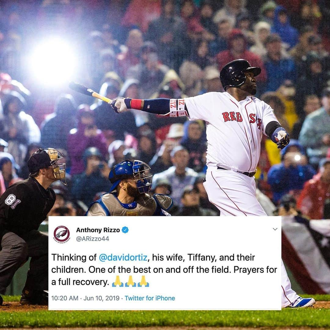 MLBさんのインスタグラム写真 - (MLBInstagram)「Everybody is wishing Big Papi a speedy recovery. 🙏」6月11日 1時38分 - mlb