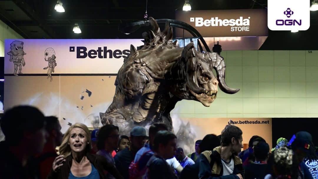 ジ・オニオンさんのインスタグラム写真 - (ジ・オニオンInstagram)「E3 Attendees Flee In Terror After Bethesda Presentation Glitch Causes Deathclaw To Spawn On Convention Floor⠀ ⠀ Visit link in bio for full story.⠀」6月11日 2時30分 - theonion