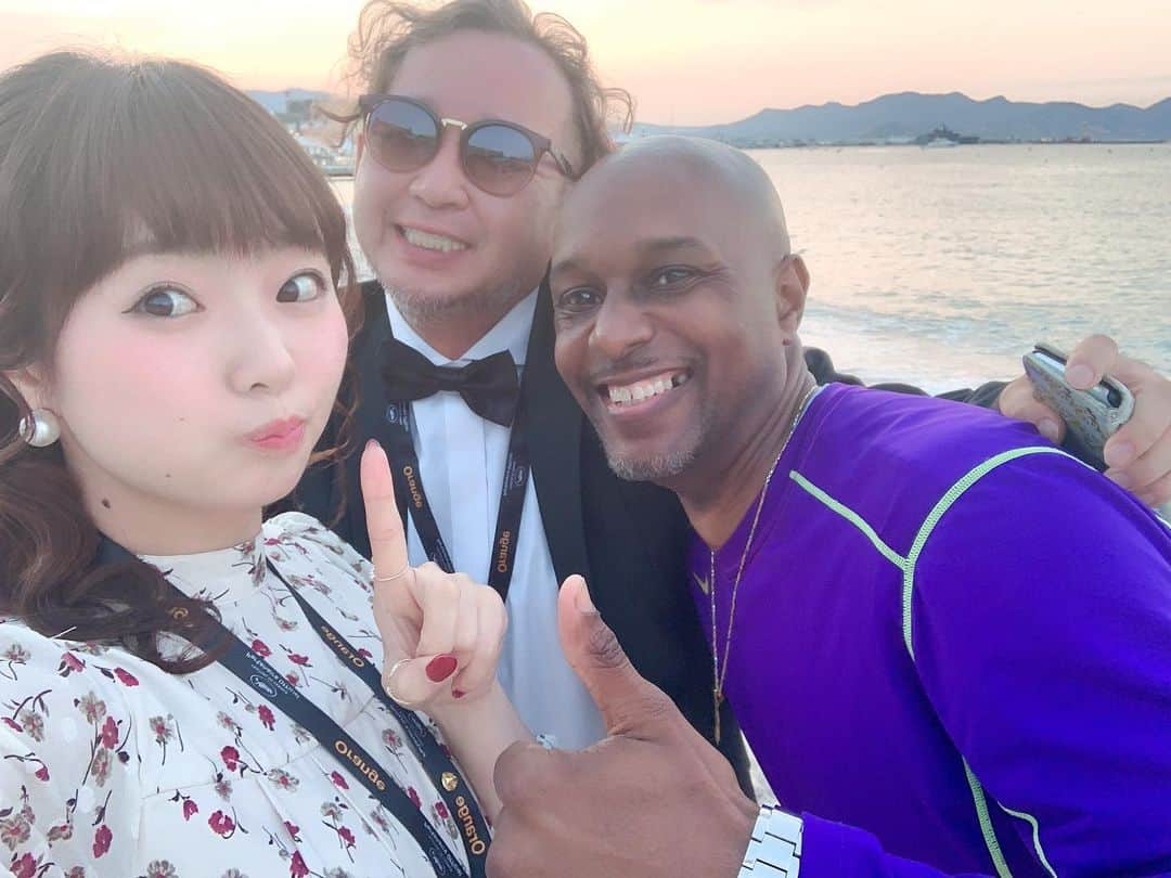 橋本あかねさんのインスタグラム写真 - (橋本あかねInstagram)「マブダチ。  #Cannes #マブダチ #mabudachi」6月11日 3時21分 - akane_h211