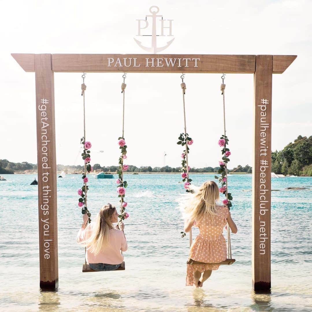 PAUL HEWITTさんのインスタグラム写真 - (PAUL HEWITTInstagram)「Tropical feelings with our own water swing in a little heavenly place in Northern Germany. 🌊 Send us pictures if you're there! 📷⚓️ @beachclub_nethen #getAnchored #paulhewitt  __ #northerngermany #waterswing #oldenburg #summer #summerfeeling #beachlove #beach #swing #summertimes」6月11日 3時38分 - paul_hewitt