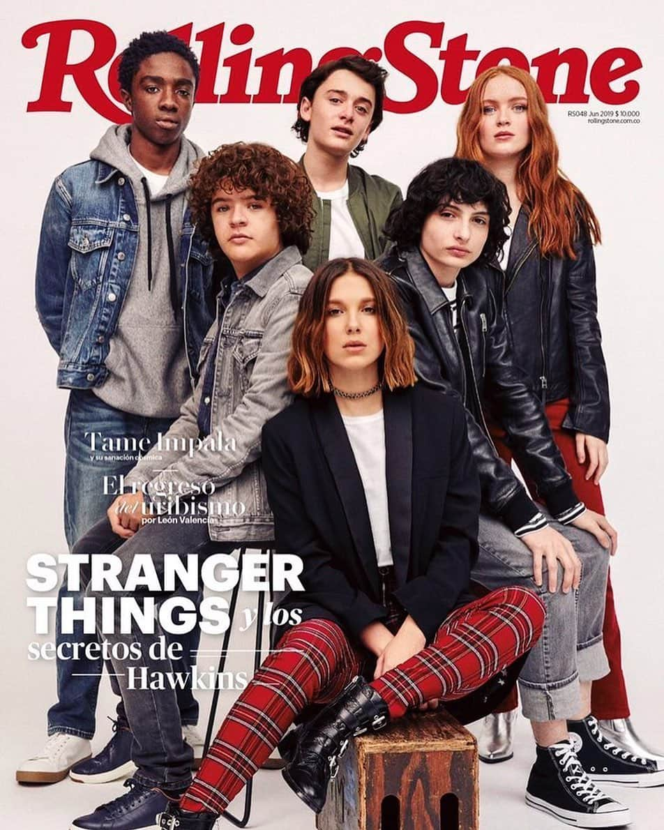 Lacy Redwayさんのインスタグラム写真 - (Lacy RedwayInstagram)「✨ New Cover Alert ✨  Hair for @milliebobbybrown and @sadiesink_ on the cover of @rollingstone . 📷Photo:  by @zoeygrossman ( TAP for credits )  #HairByLacyRedway #milliebobbybrown #sadiesink #strangerthings3」6月11日 4時02分 - lacyredway