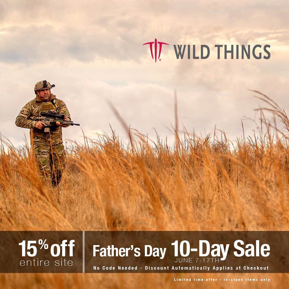 ワイルドシングスさんのインスタグラム写真 - (ワイルドシングスInstagram)「Wild Things Father’s Day 10-Day Sale CONTINUES! 15% off the entire site, no code needed! —- #military #soldier #socom #coldweather #knuckleroaster」6月11日 3時59分 - wildthingsgear