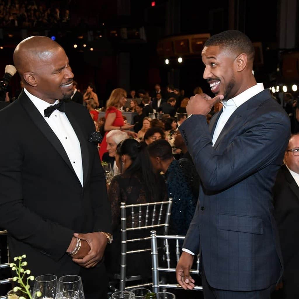 マイケル・B・ジョーダンさんのインスタグラム写真 - (マイケル・B・ジョーダンInstagram)「Last week I had the honor of presenting THEE MR. DENZEL WASHINGTON with an @americanfilminstitute Lifetime Achievement Award. Such an amazing night 🙌🏾」6月11日 5時54分 - michaelbjordan