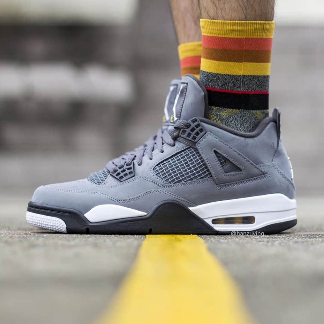 Nice Kicksさんのインスタグラム写真 - (Nice KicksInstagram)「On-foot look at the Air Jordan 4 “Cool Grey.” Who’s copping? 😤」6月11日 9時32分 - nicekicks