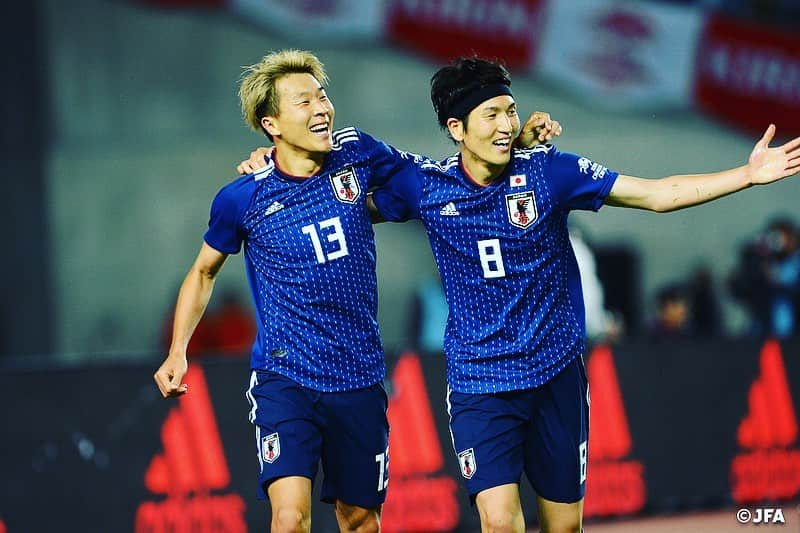 FC東京オフィシャルグッズさんのインスタグラム写真 - (FC東京オフィシャルグッズInstagram)「🔵日本代表🔴 #日本代表 として、#キリンチャレンジカップ2019 に参加した #永井謙佑 選手❗️✨ . #エルサルバドル代表 戦ではスタメン出場し、2ゴールを決めヒーローに❗️✨👏👏 @fctokyoofficial  #daihyo  #fctokyo #FC東京 #tokyo」6月11日 10時27分 - fctokyoofficial