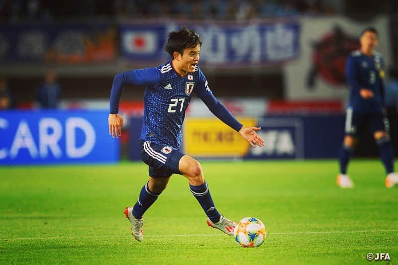 FC東京オフィシャルグッズさんのインスタグラム写真 - (FC東京オフィシャルグッズInstagram)「🔵日本代表🔴 #日本代表 に初選出され、#キリンチャレンジカップ2019 に参加した #久保建英 選手✨👏 . #エルサルバドル代表 戦で途中出場を果たし、日本代表デビューを飾りました❗️🙌 . コパアメリカも頑張れ、タケ❗️✊ @fctokyoofficial #FC東京 #daihyo  #fctokyo #tokyo」6月11日 10時25分 - fctokyoofficial