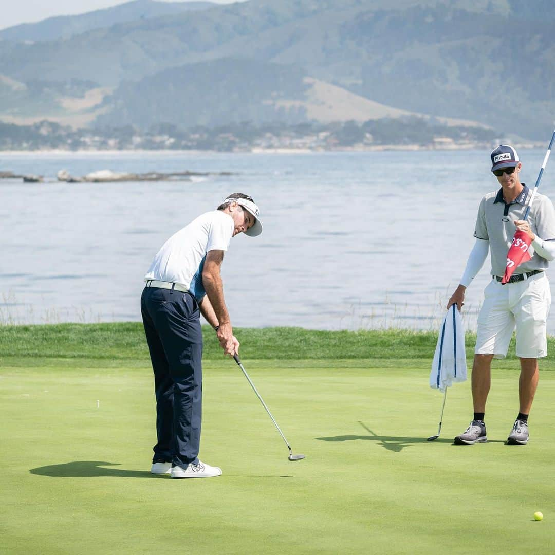 バッバ・ワトソンさんのインスタグラム写真 - (バッバ・ワトソンInstagram)「Office view for the week! @usopengolf #USOpen #pebblebeach #redwhiteand #teddysbluesteel 👌🏻」6月11日 10時33分 - bubbawatson