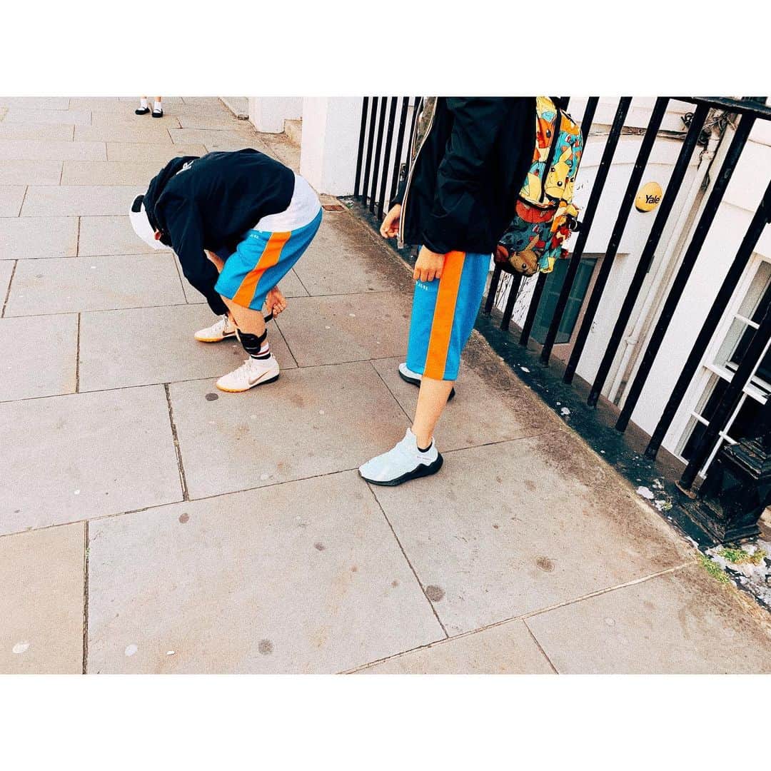 紗栄子さんのインスタグラム写真 - (紗栄子Instagram)「最近重りを付けることにハマっているBoys👬💪✨ #london#グリコの時も重りつけてましたw」6月11日 17時11分 - saekoofficial