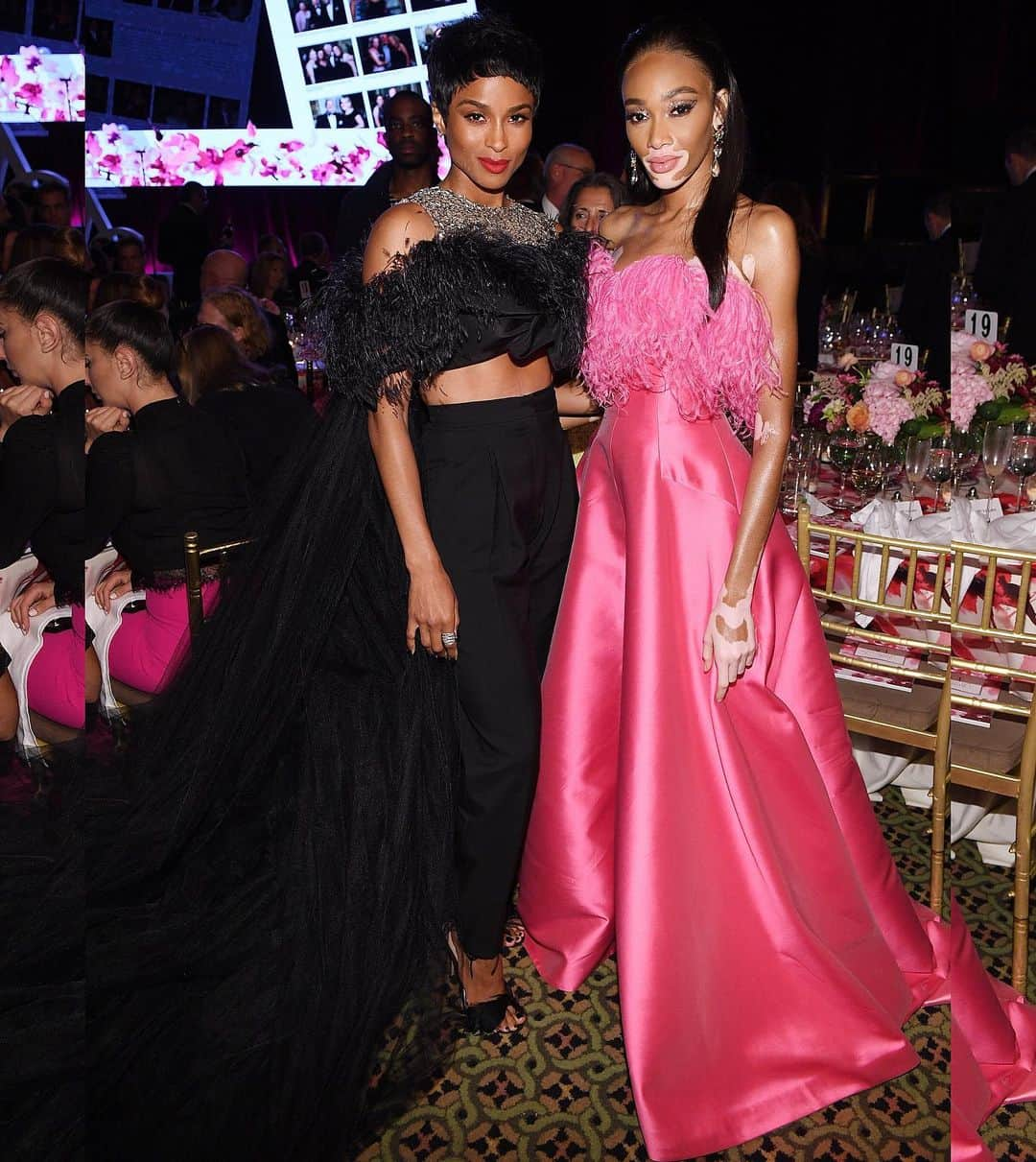 Just Jaredさんのインスタグラム写真 - (Just JaredInstagram)「@ciara in @giambattistavalliparis and @winnieharlow join @vancityjax at the ACE Awards! #Ciara #WinnieHarlow #JoshuaJackson #ACEAwards #ACEAwards2019 #GiambattistaValli Photos: Getty」6月11日 11時51分 - justjared