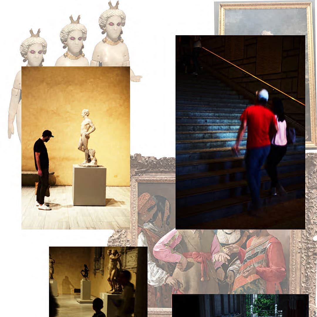 坂東希さんのインスタグラム写真 - (坂東希Instagram)「ニューヨークのおもいでたち Metropolitan museum なんだかもうすっかり ずいぶん前のような気分です ひとまずコラージュ終了〜」6月11日 12時14分 - nozomibando_official