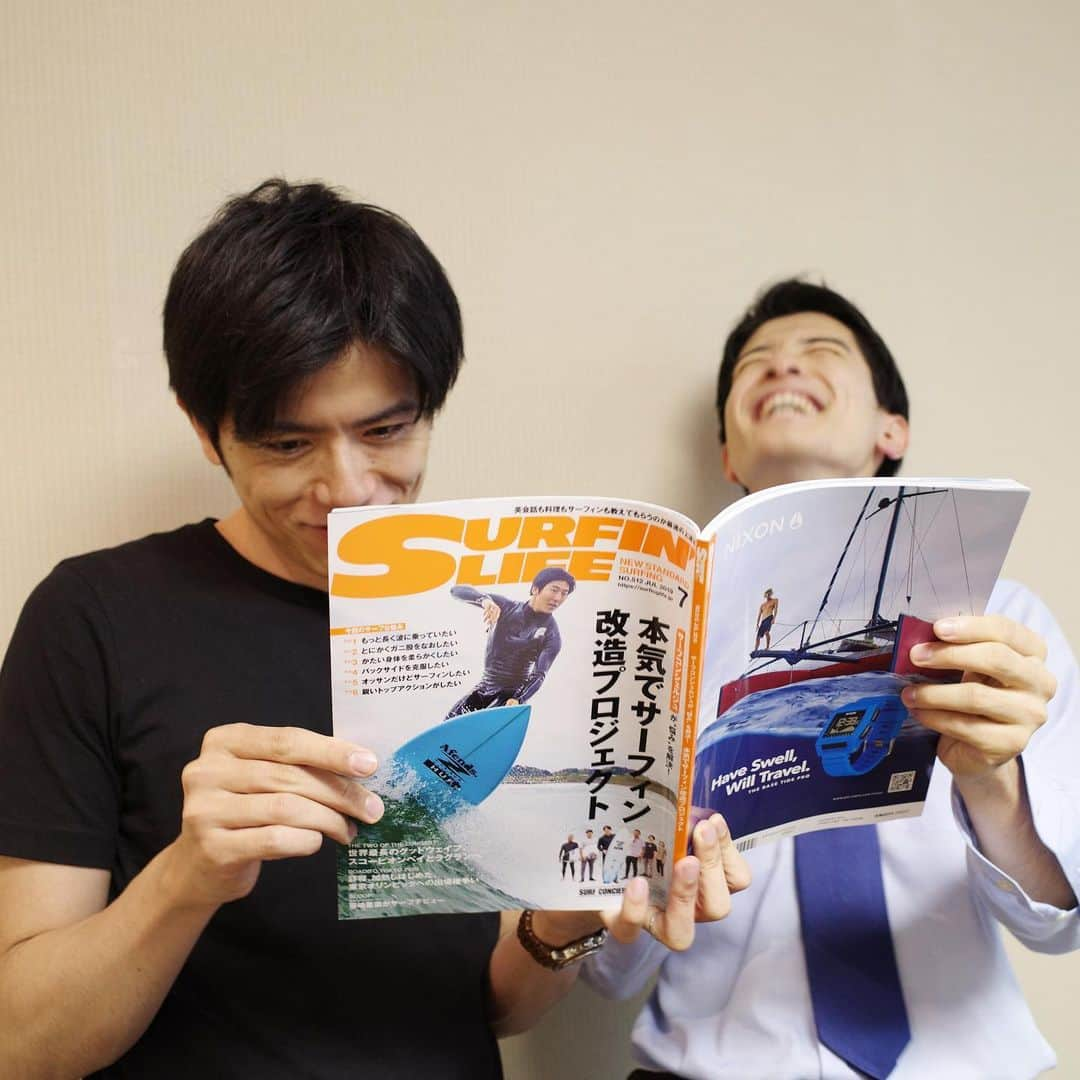 田中毅さんのインスタグラム写真 - (田中毅Instagram)「私が10代から愛読している雑誌「SURFIN’ LIFE（サーフィンライフ）」に取材して頂きました。嬉しくて朝から後輩たちに自慢しまくっています😎  #surfinlifemag #青木源太 #篠原光」6月11日 12時21分 - tanaka_ta_ke_shi