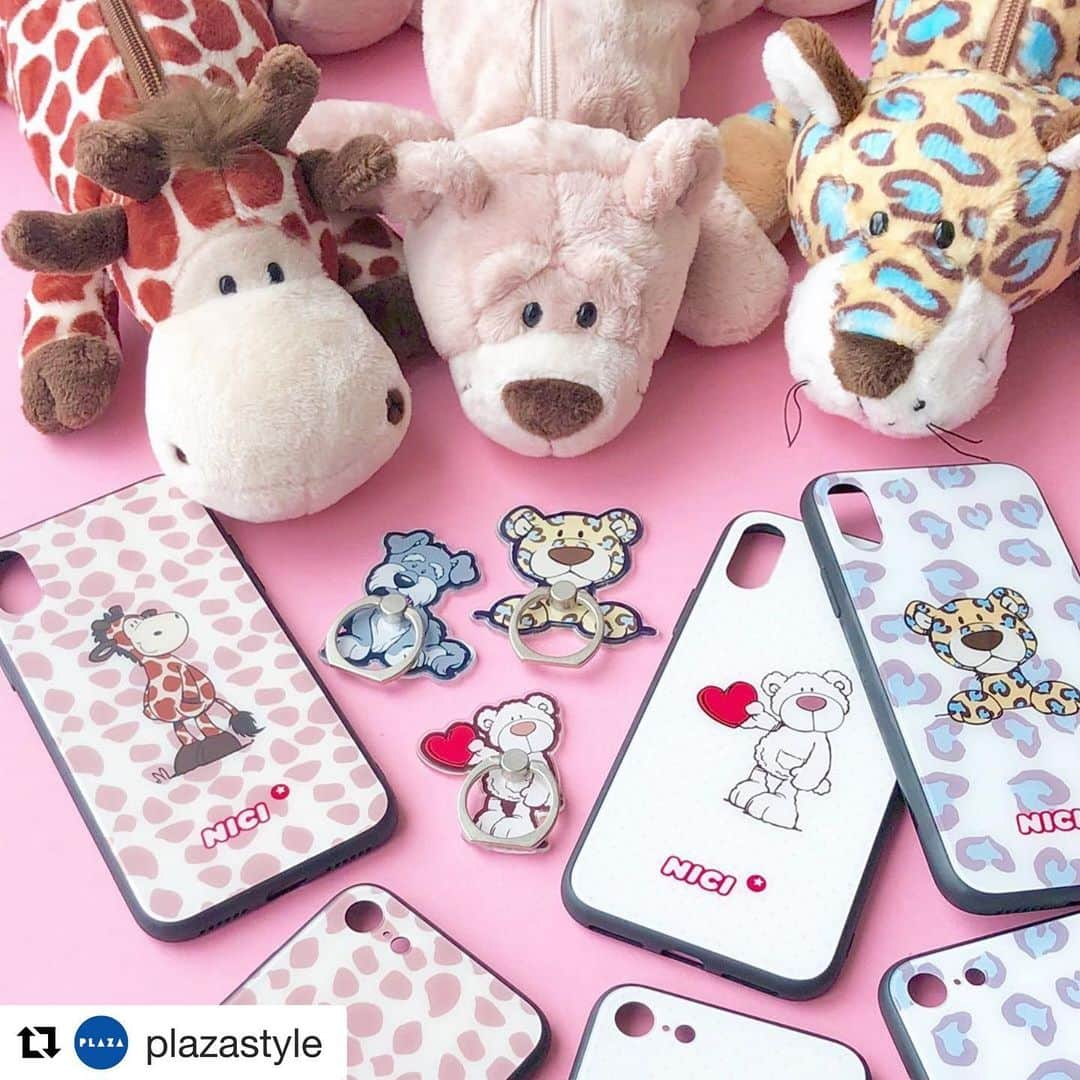 NICI JAPANさんのインスタグラム写真 - (NICI JAPANInstagram)「#Repost @plazastyle with @get_repost ・・・ ドイツのぬいぐるみブランド「NICI(ニキ)」からiPhone用ケースとバンカーリングが登場❤️iPhone用ケースはiPhone8/7用と、iPhoneX/XS用の2タイプです❤️ . NICI iPhone8/7用ケース 各¥2,160(税込) iPhoneX/XS用ケース 各¥2,160(税込) バンカーリング 各¥1,620(税込) フィギュアペンポーチ 各¥2,160(税込) . #NICI #ニキ #iPhoneケース #アイフォンケース #ぬいぐるみ #PLAZA #プラザ #MINiPLA #MINIPLA #ミニプラ @plazastyle  @nici_japan」6月11日 12時41分 - nici_japan