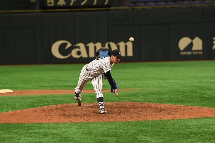 東海大学（公式）さんのインスタグラム写真 - (東海大学（公式）Instagram)「【全日本大学野球選手権大会】 投打がかみ合い接戦を制して初戦を突破  全日本選手権大会で、湘南キャンパスの硬式野球部が立命館大学と対戦👊４－３で接戦を制しました🎉  次戦は明日12日（水）に東京ドームで、中国地区大学野球連盟代表の環太平洋大学と九州地区大学野球連盟南部代表の宮崎産業経営大学の勝者と対戦します‼️ 応援よろしくお願いします👍✨ #東海大学 #湘南キャンパス #硬式野球部 #全日本大学野球選手権大会」6月11日 15時02分 - tokai_univ_