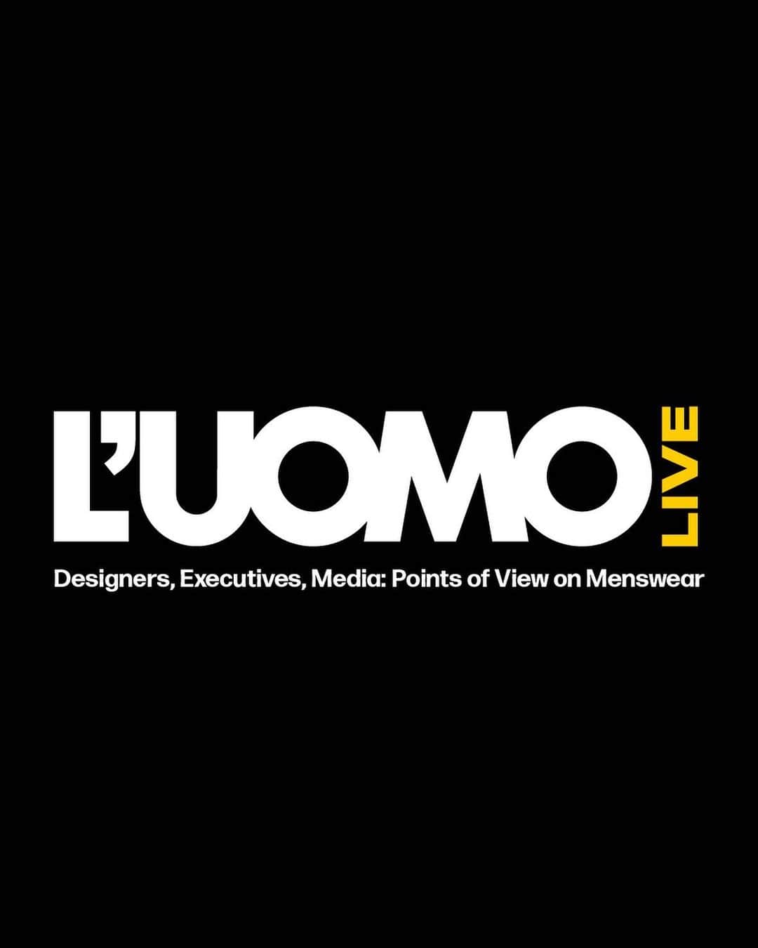 Vogue Italiaさんのインスタグラム写真 - (Vogue ItaliaInstagram)「L’UOMO live. Designers, Executives, Media: Points of View on Menswear. Check out our Stories tomorrow at 4PM CEST. Stay tuned! Main partner @caifestivalcitymall  Thanks to @micam.milano and @polimodafirenze  #LUOMOlive」6月12日 2時27分 - vogueitalia
