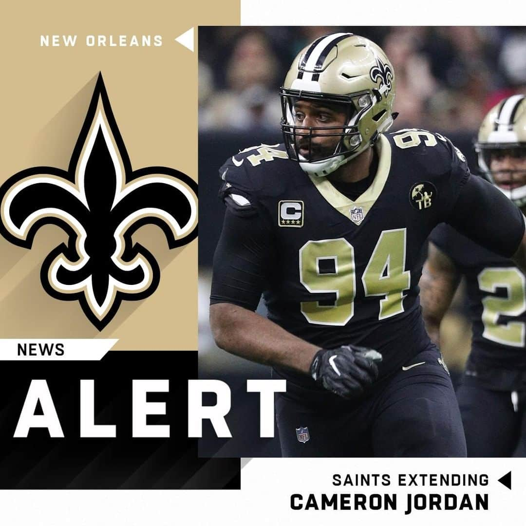 NFLさんのインスタグラム写真 - (NFLInstagram)「The @saints and DE @camjordan94 have agreed to a 3-year extension worth $52.5 million (more than $42 million guaranteed). (via @rapsheet) 📷: Margaret Bowles/AP」6月12日 2時28分 - nfl