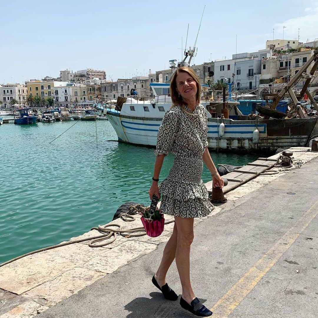 アンナ・デッロ・ルッソさんのインスタグラム写真 - (アンナ・デッロ・ルッソInstagram)「Today in Trani 🌞🛳 @isabelmarant #isabelmarant」6月12日 1時00分 - annadellorusso