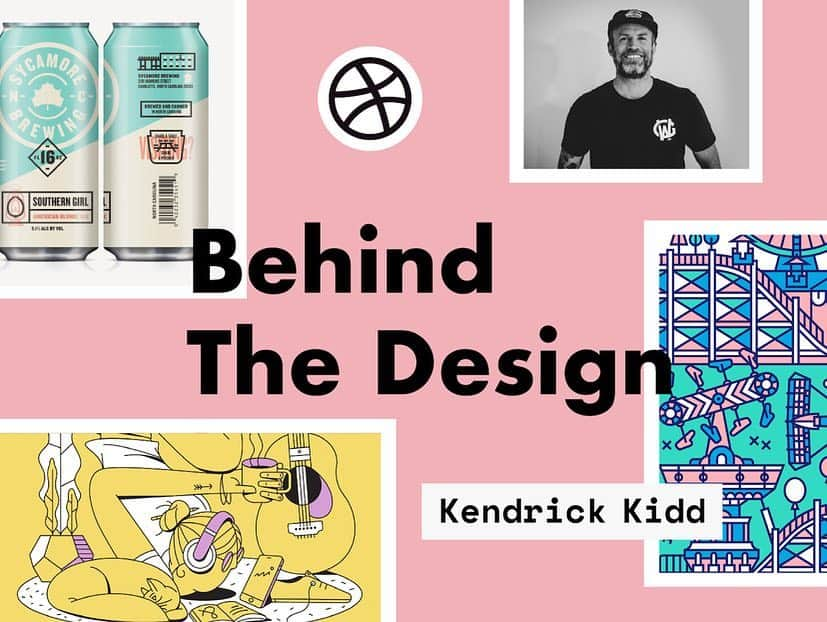 Dribbbleさんのインスタグラム写真 - (DribbbleInstagram)「Today on the blog, the one-and-only @kendrickkidd tells us about his journey on Dribbble and shares the inspiration behind his awesome T-shirt design, now available in the Dribbble Shop: Dribbble.com/stories (link in bio). #dribbble #swag #design #merchdesign #swagdesign #illustration」6月12日 1時19分 - dribbble