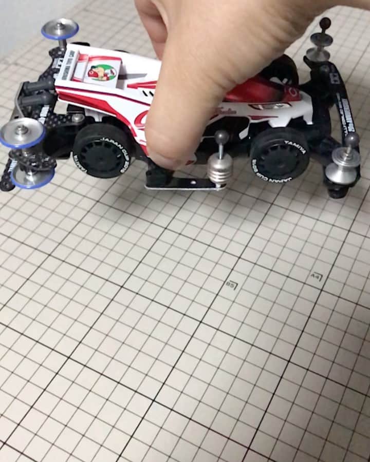 のインスタグラム：「#広島カープ #カープ女子 #限定 #ミニ四駆 #マスダンパー #mini4wd」